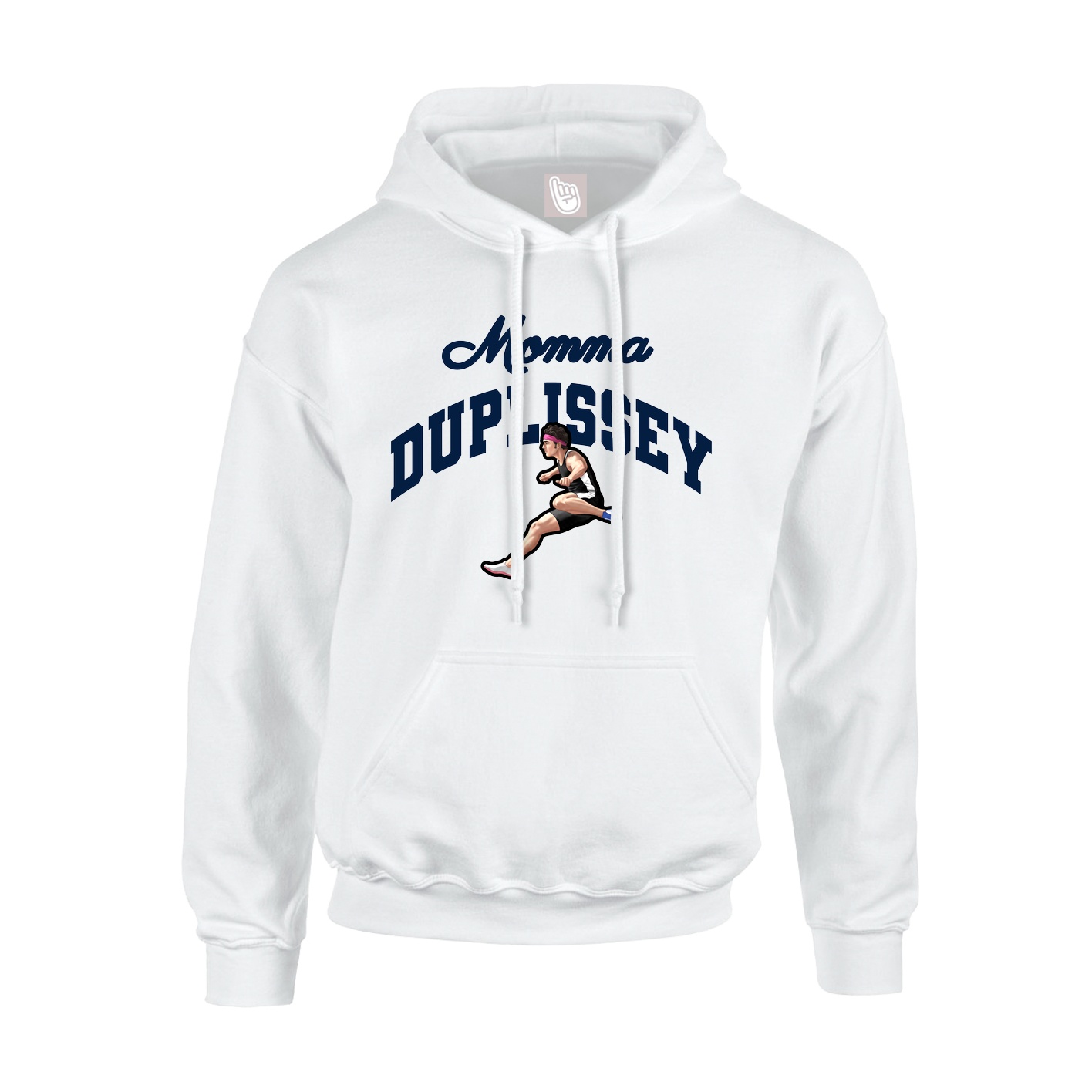 Hoodie — Mothers Day Arch in White