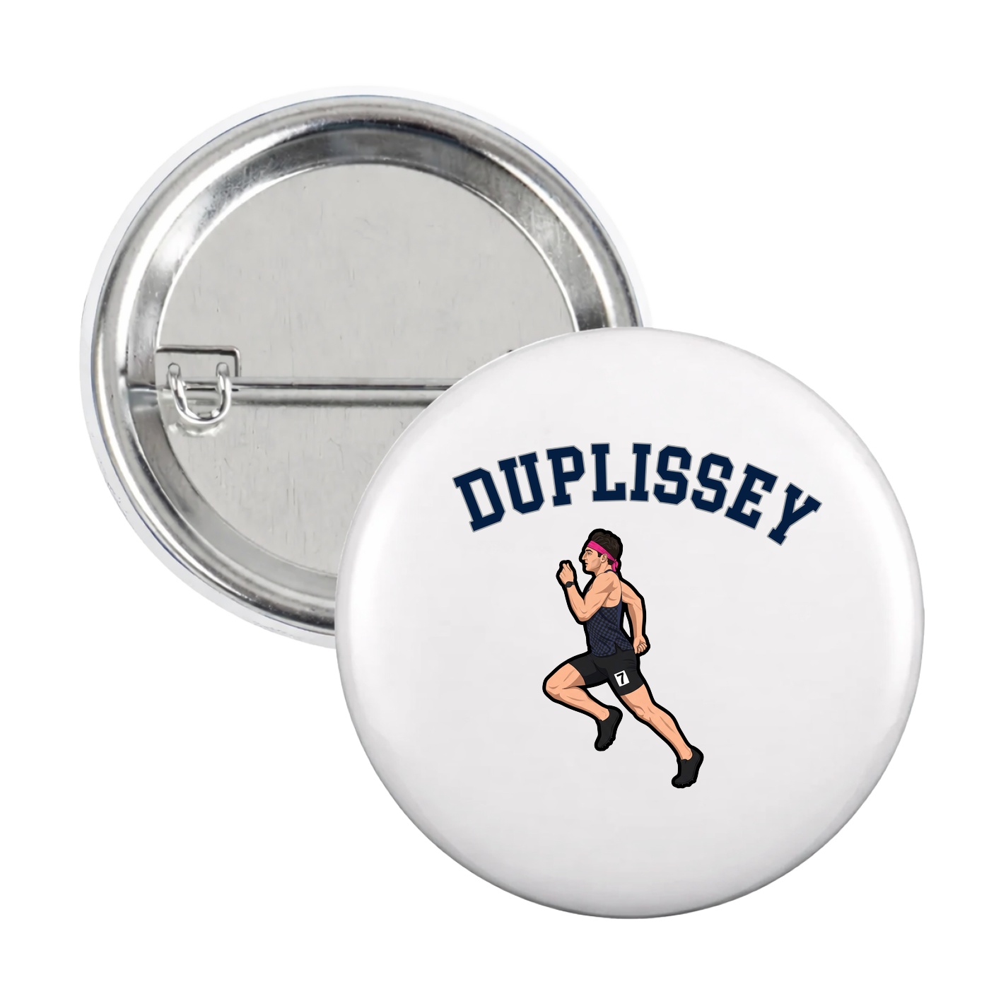 Game Day Button — Shirsey Arch in White