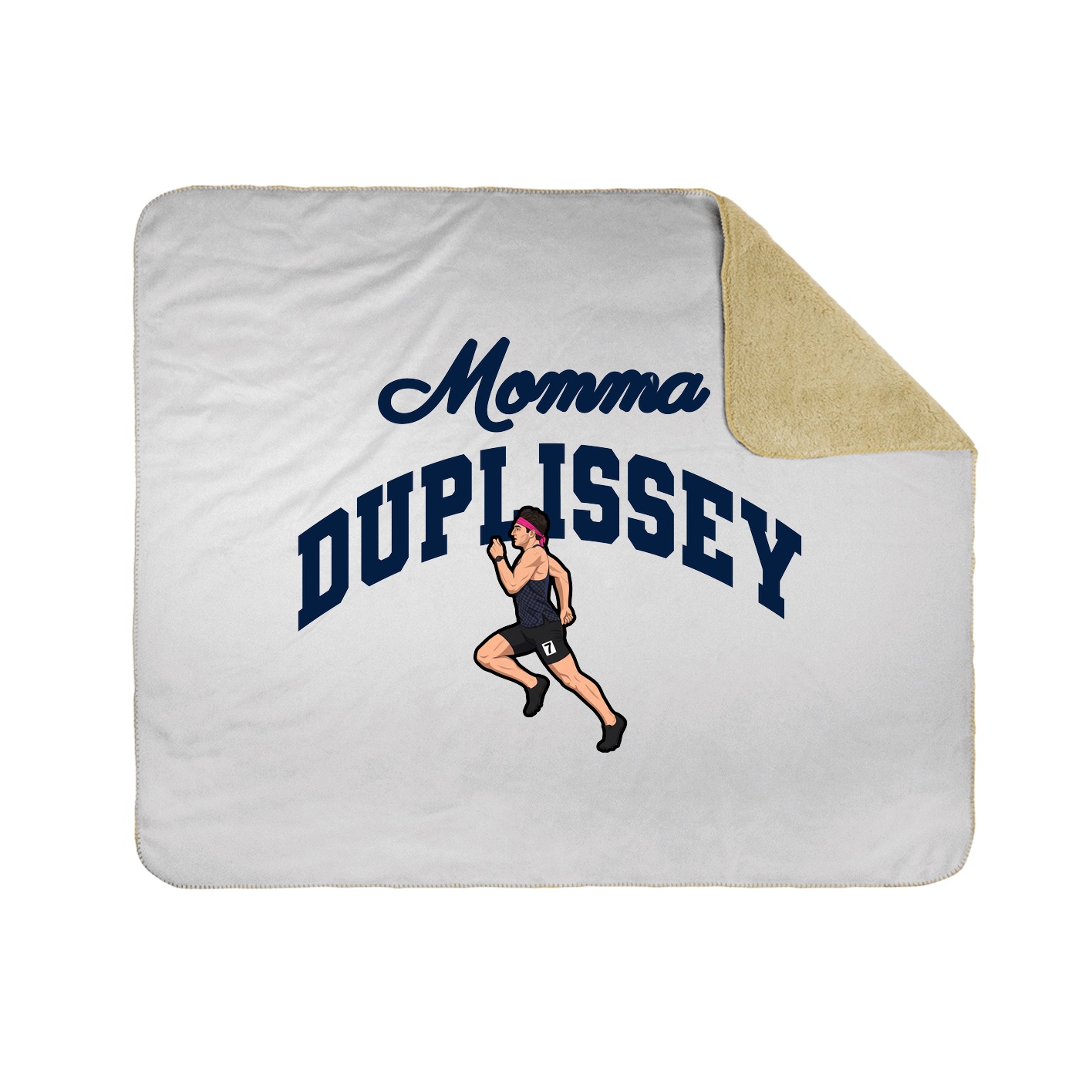 Throw Blanket — Mothers Day Arch in White
