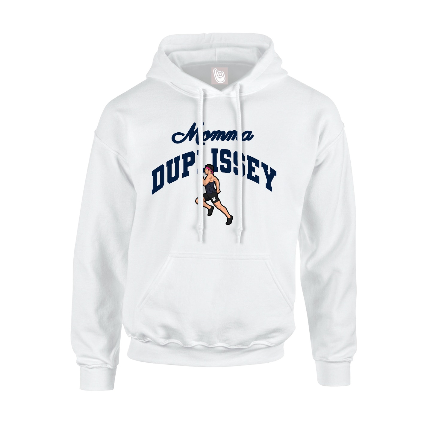 Youth Hoodie — Mothers Day Arch in White