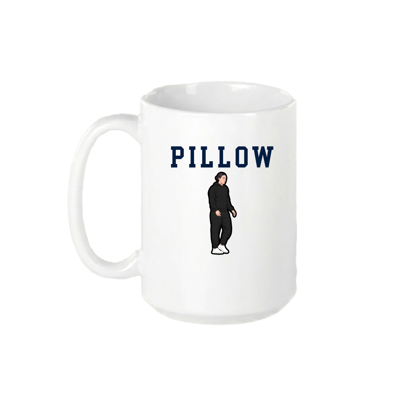 15oz Coffee Mug — Shirsey in White