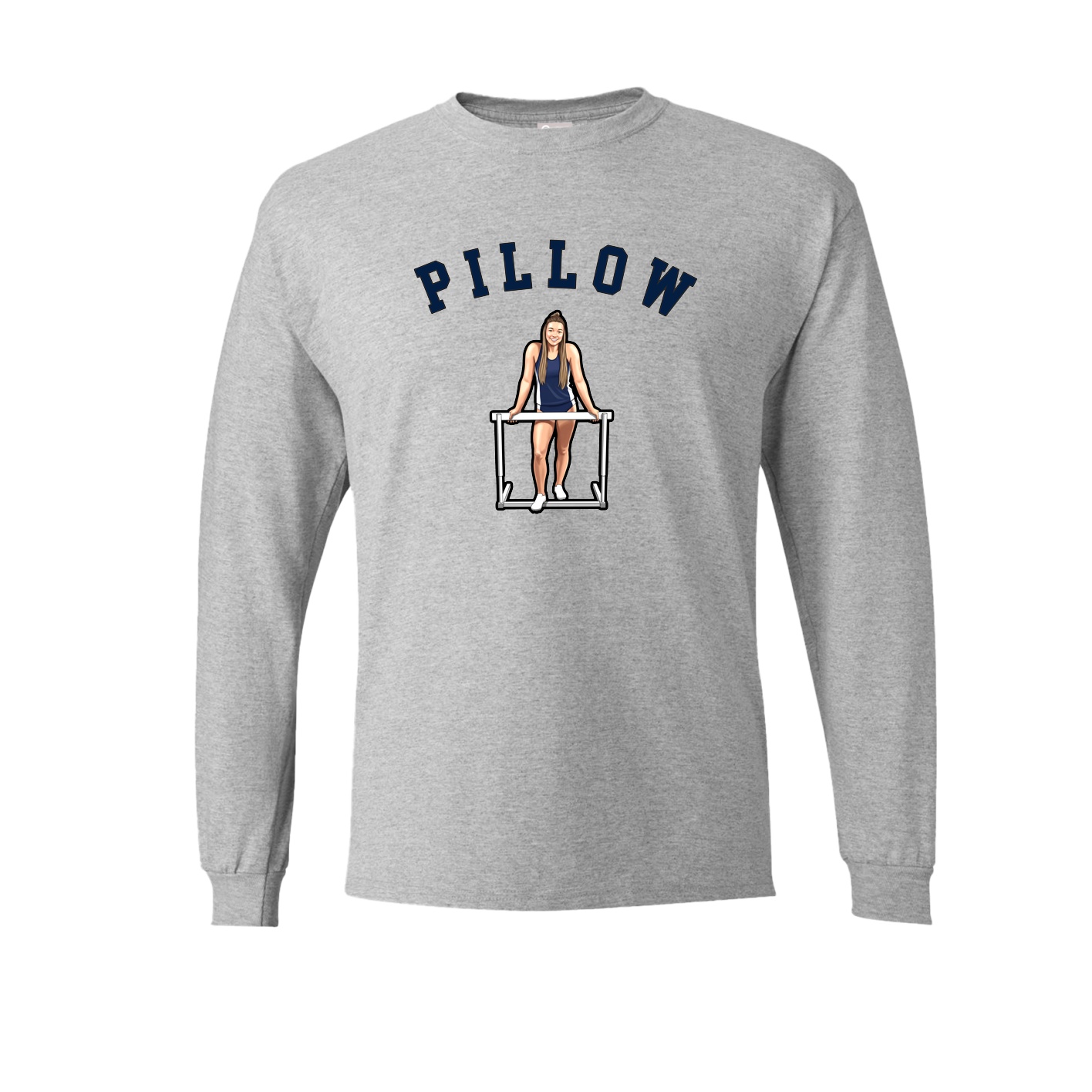 Long Sleeve Tee — Shirsey Arch in Grey