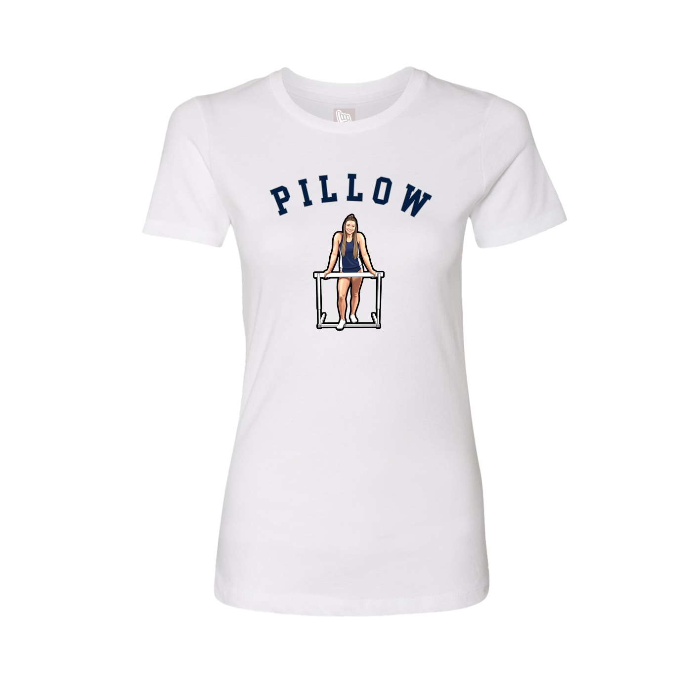 Womens Tee — Shirsey Arch in White
