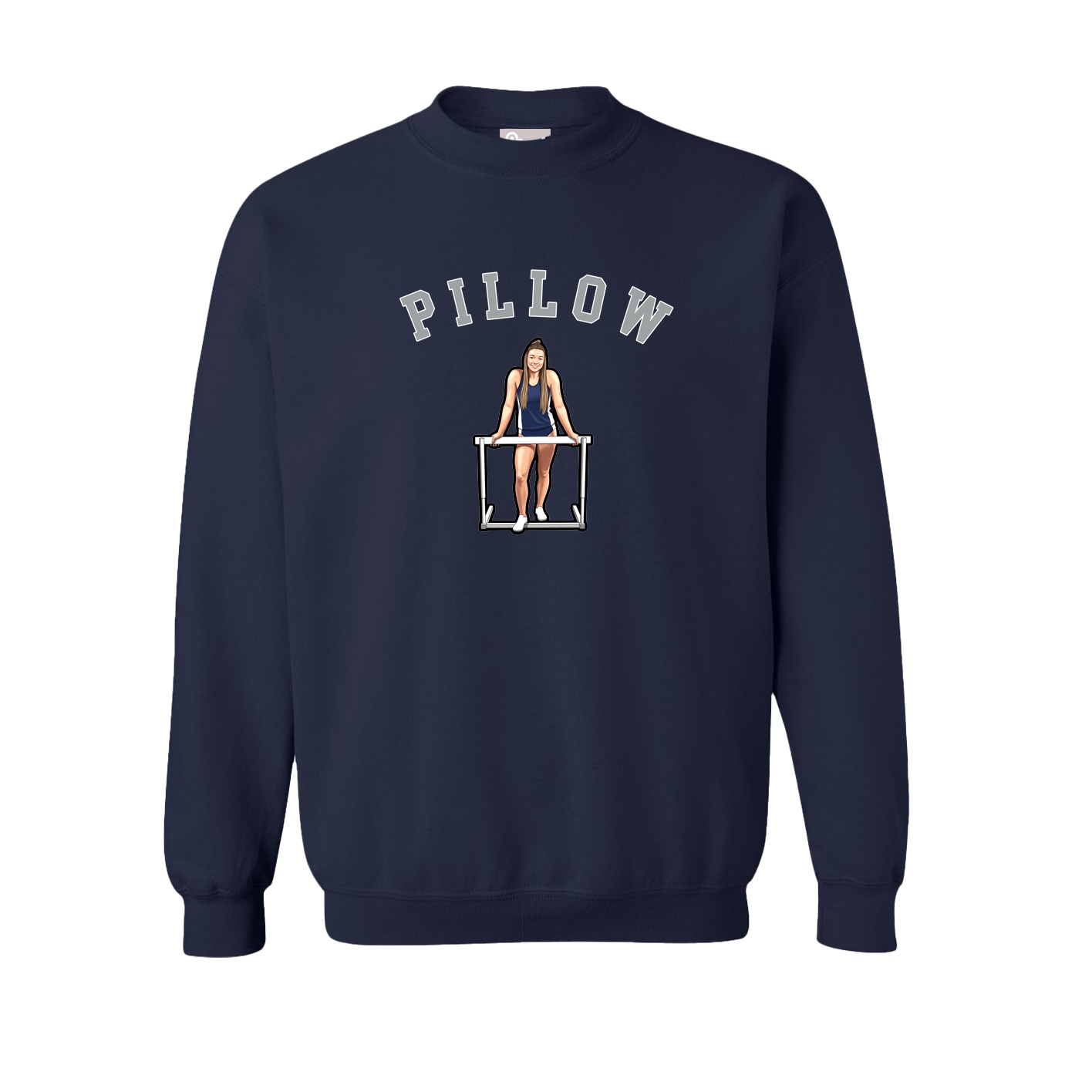 Fleece Crew — Shirsey Arch in Navy