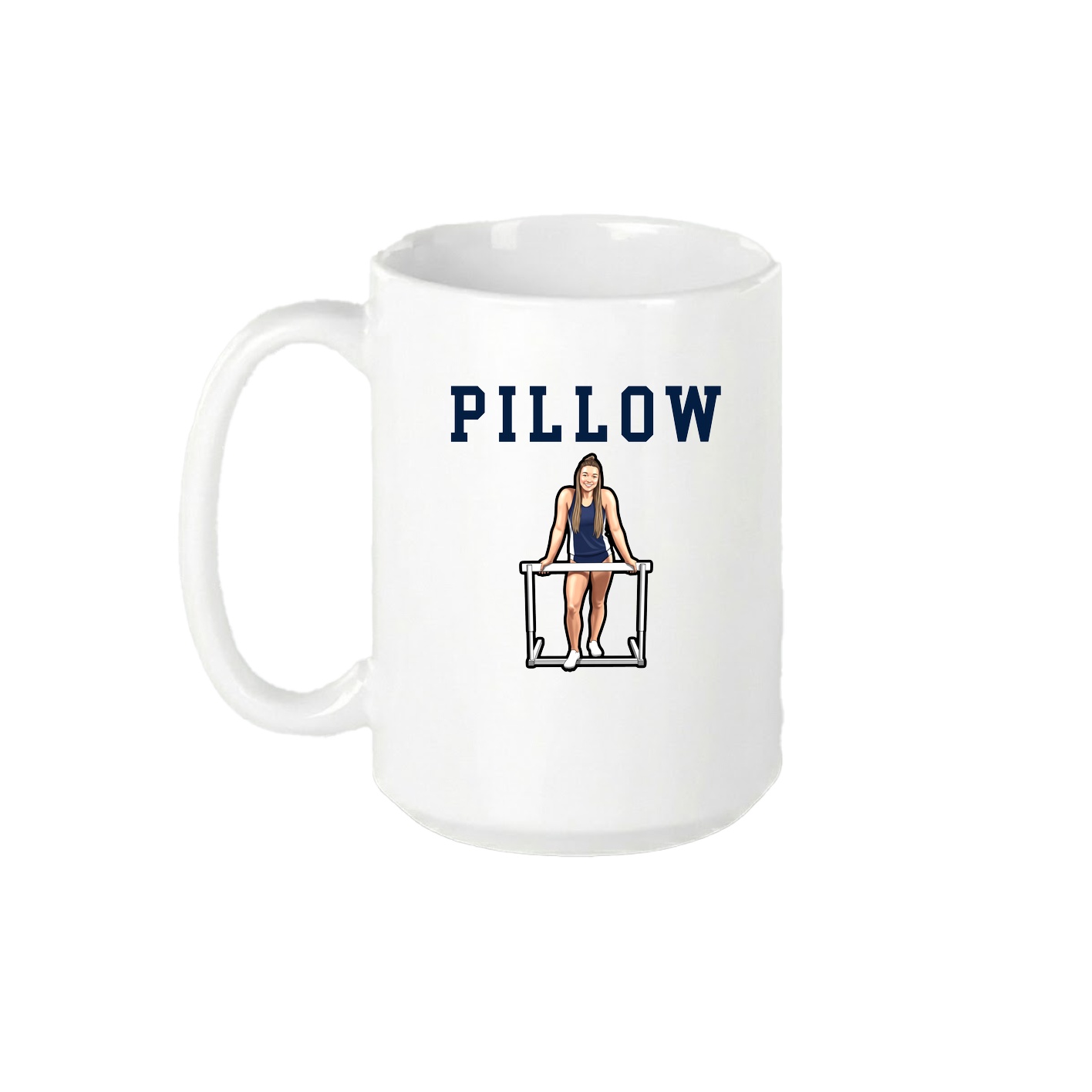 15oz Coffee Mug — Shirsey in White