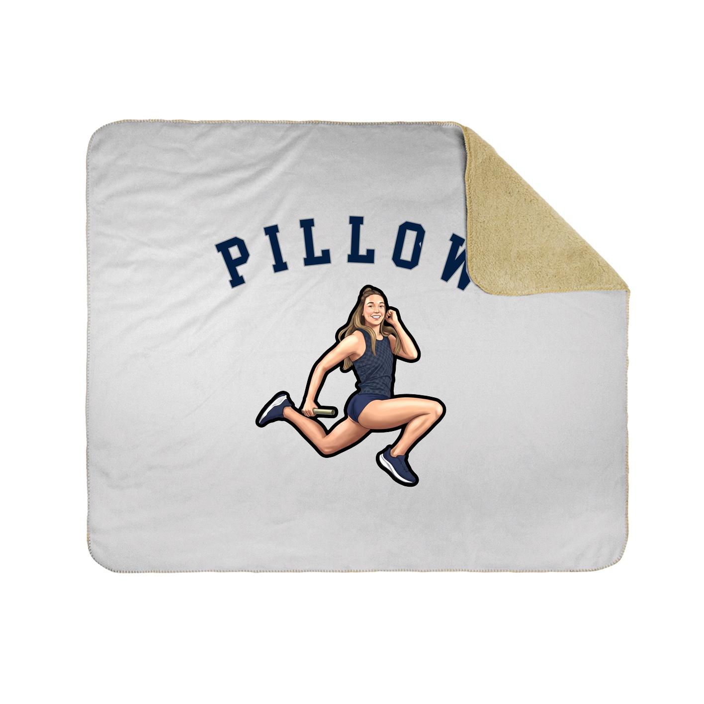 Throw Blanket — Shirsey Arch in White