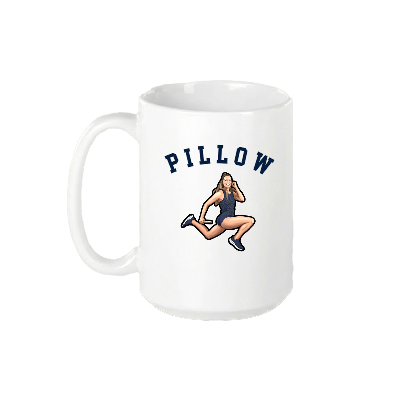 15oz Coffee Mug — Shirsey Arch in White