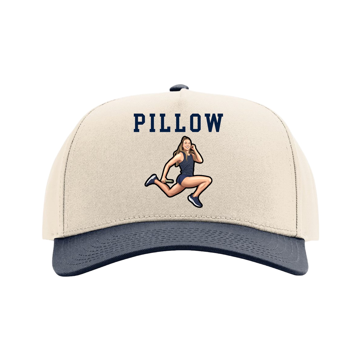 Full Fabric Five-Panel Champ Cap