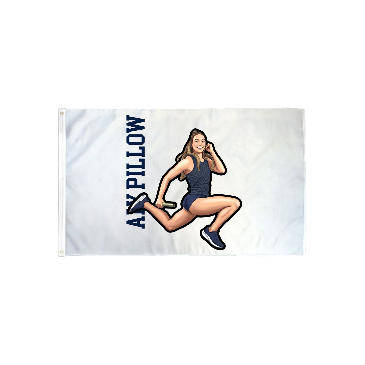 3x5 Flag — Name Vertical in Classic