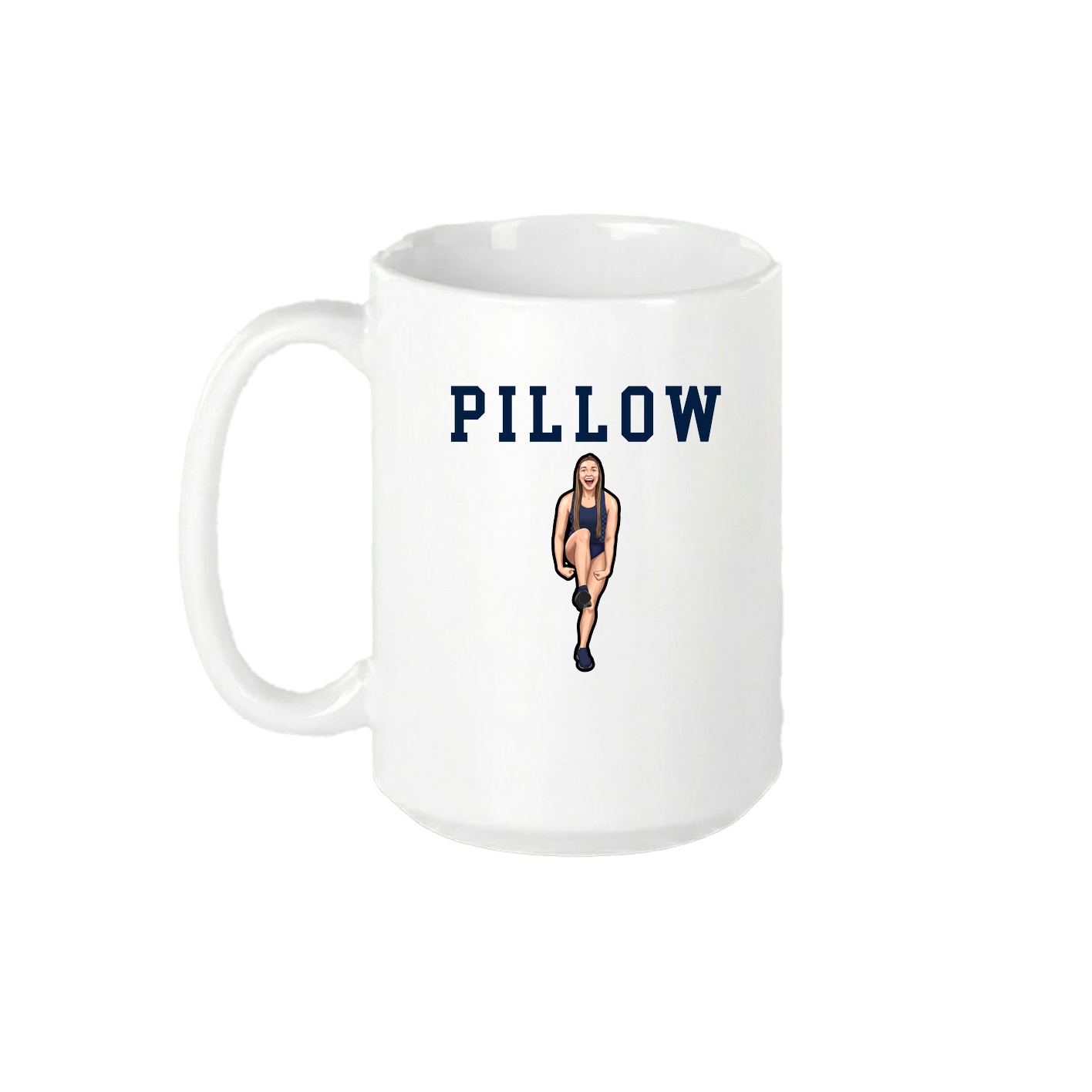 15oz Coffee Mug — Shirsey in White