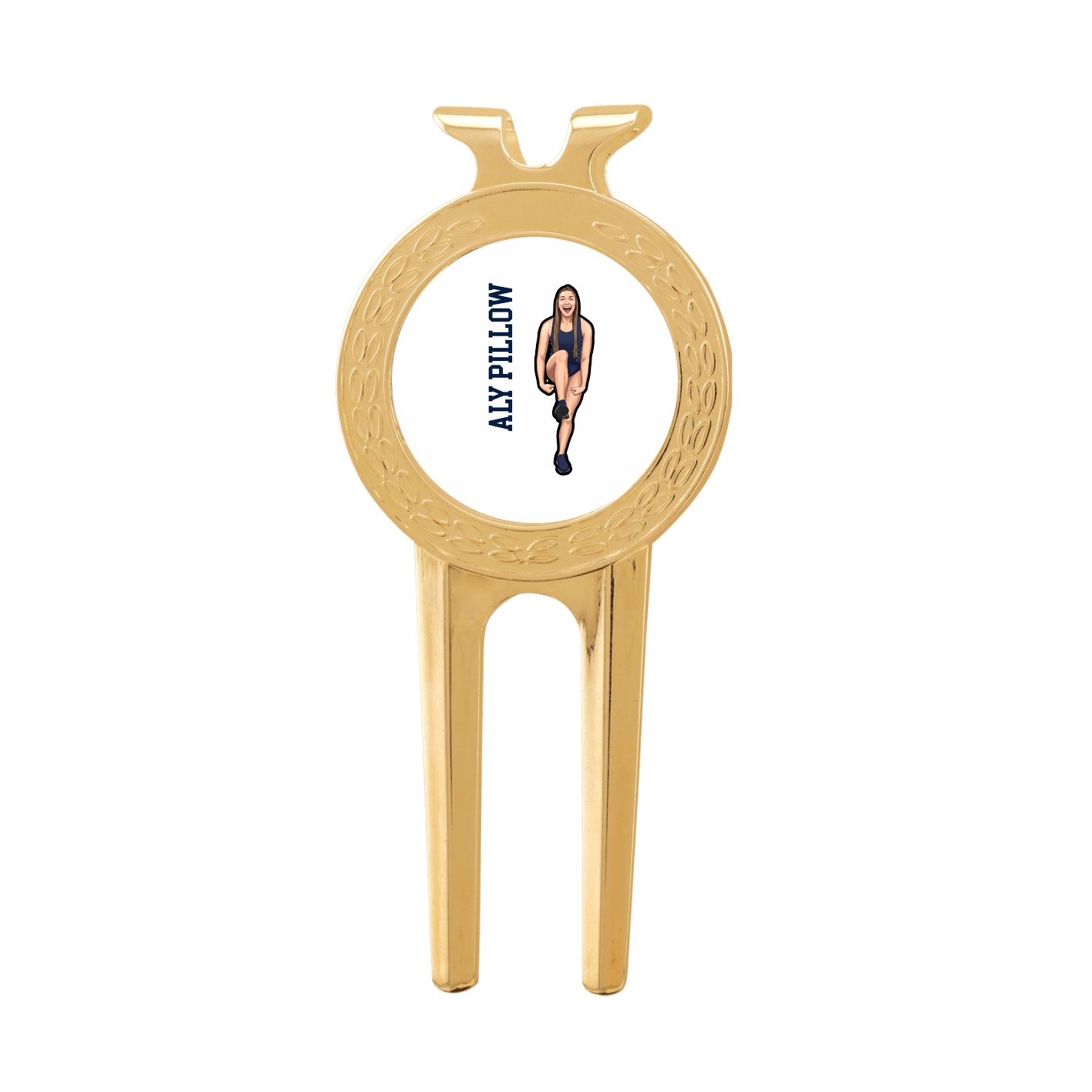 Divot Tool with Ball Marker — Name Vertical in Classic
