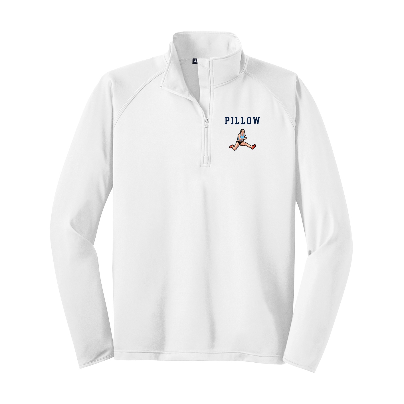 Q-Zip Pullover — Shirsey in White