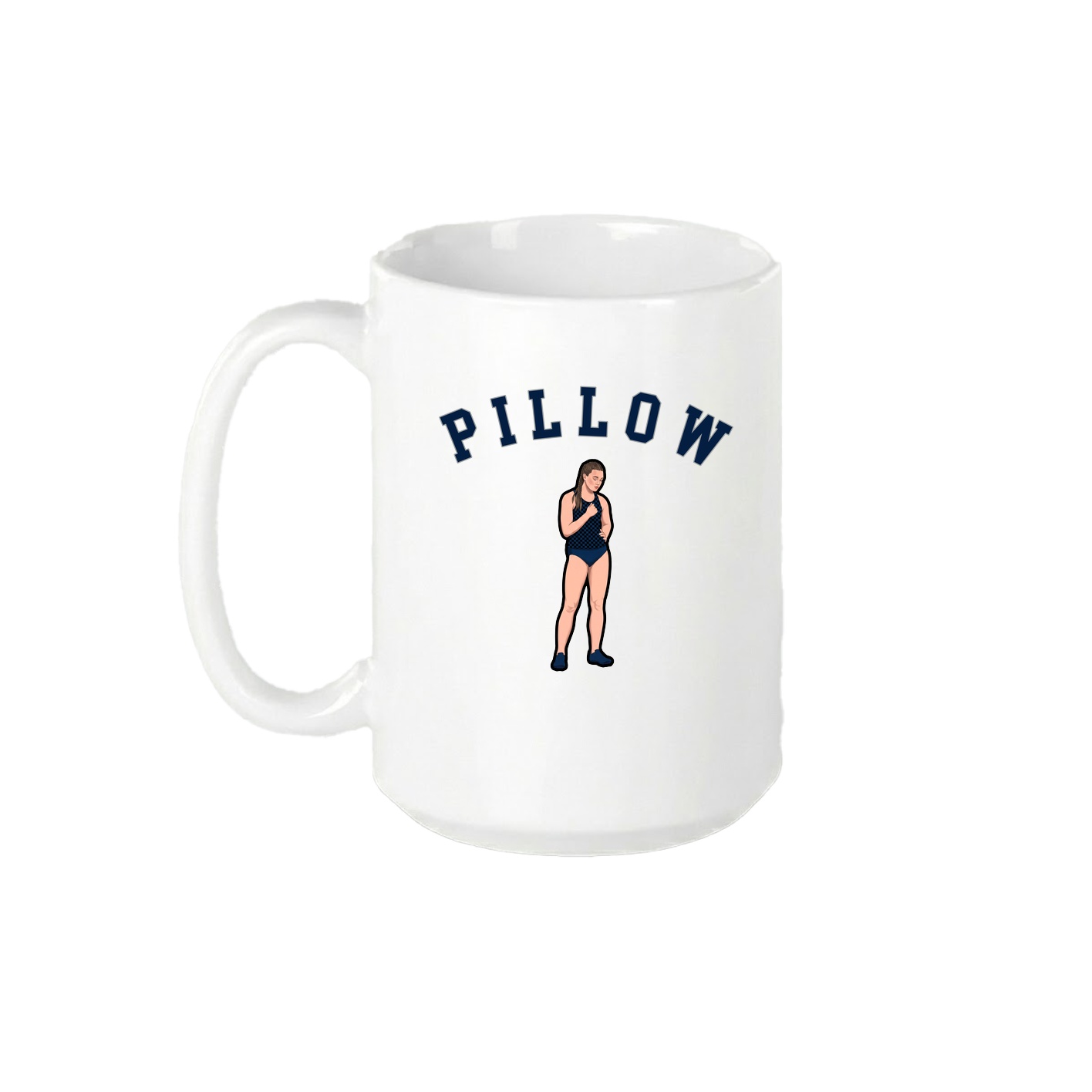 15oz Coffee Mug — Shirsey Arch in White