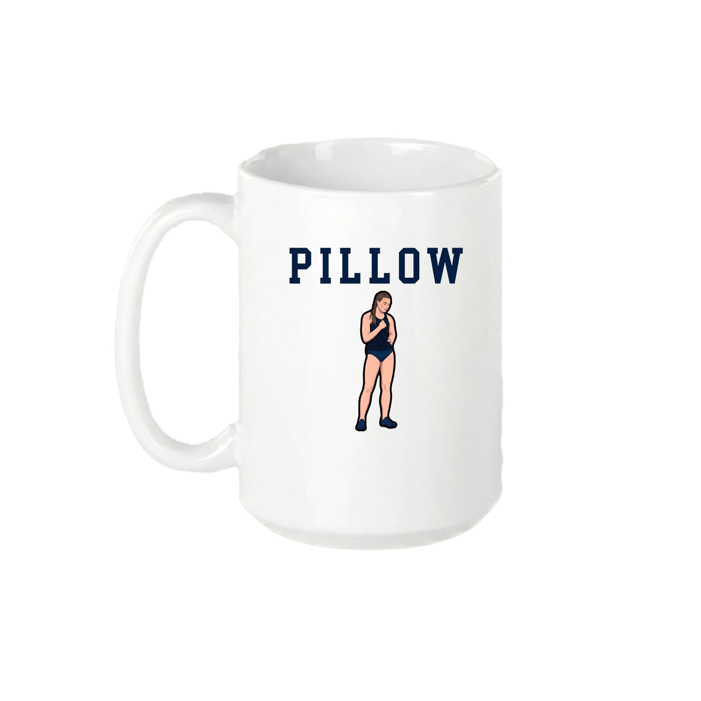 15oz Coffee Mug — Shirsey in White