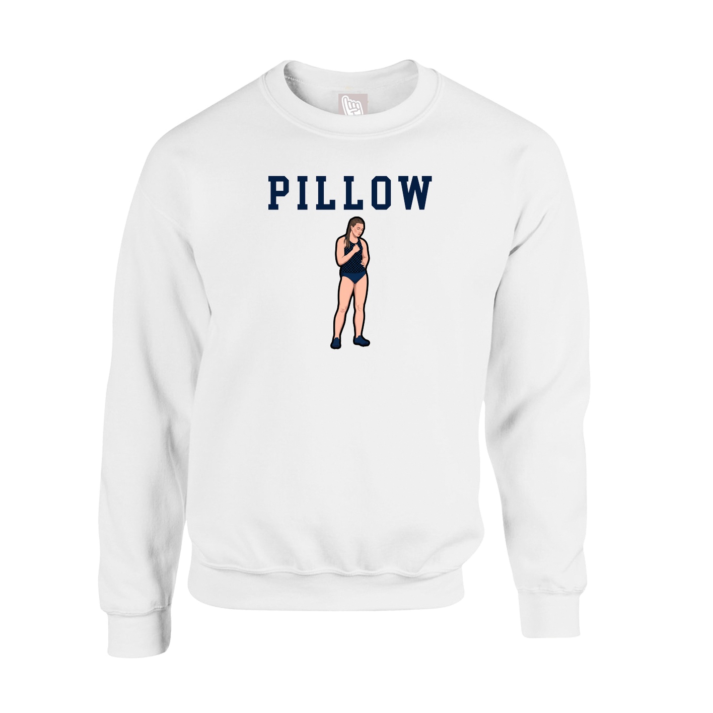 Fleece Crew — Shirsey in White