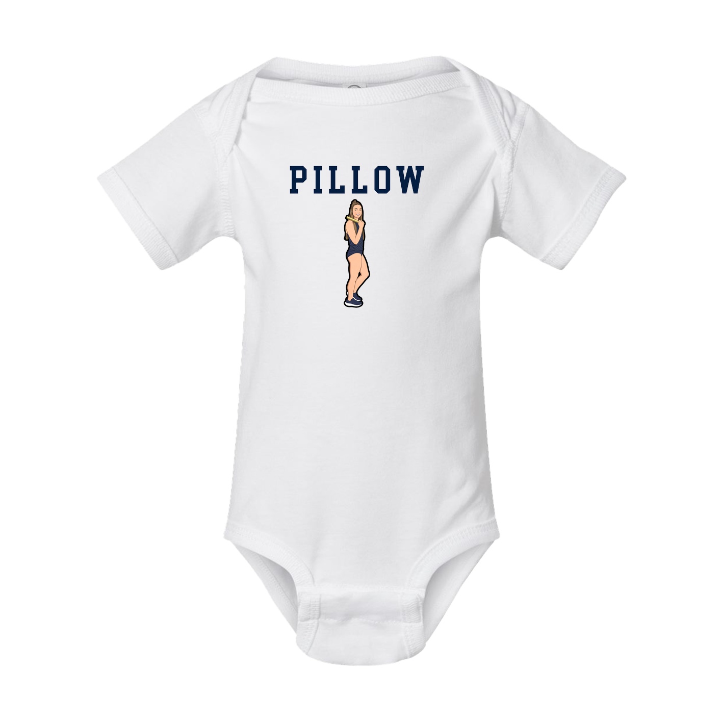 Baby Onesie — Shirsey in White