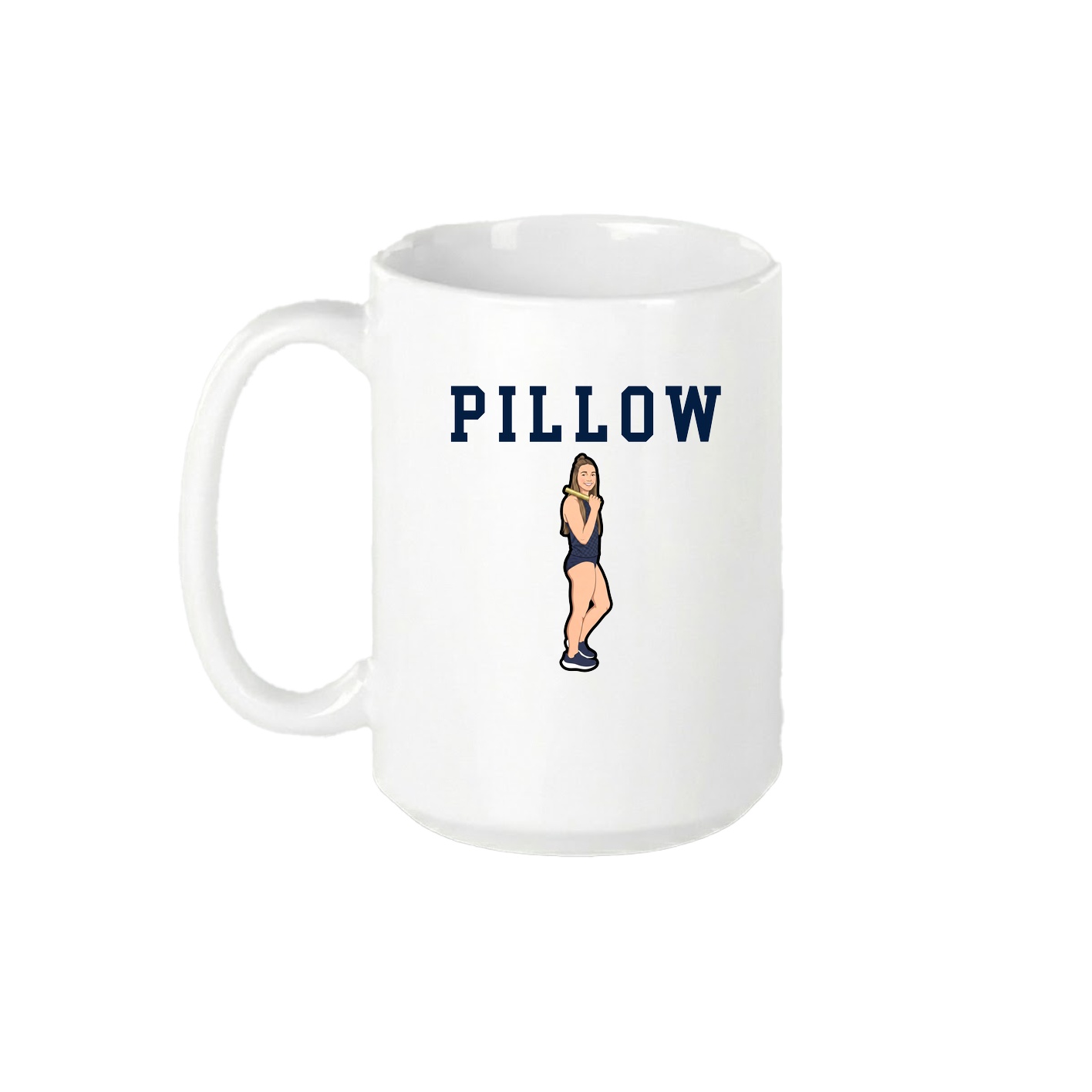 15oz Coffee Mug — Shirsey in White