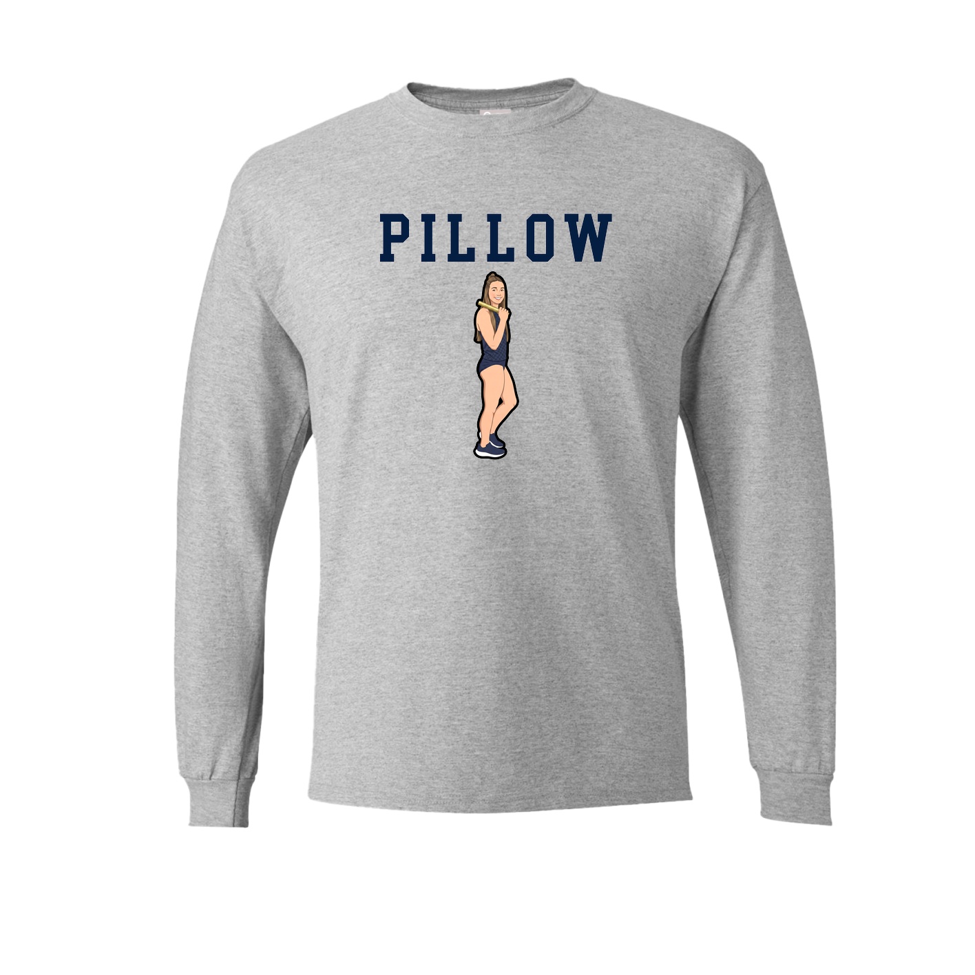 Long Sleeve Tee — Shirsey in Grey