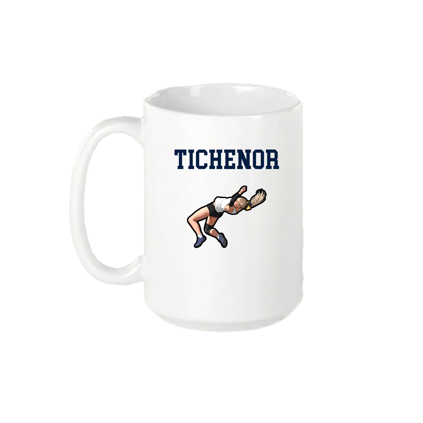 15oz Coffee Mug — Shirsey in White