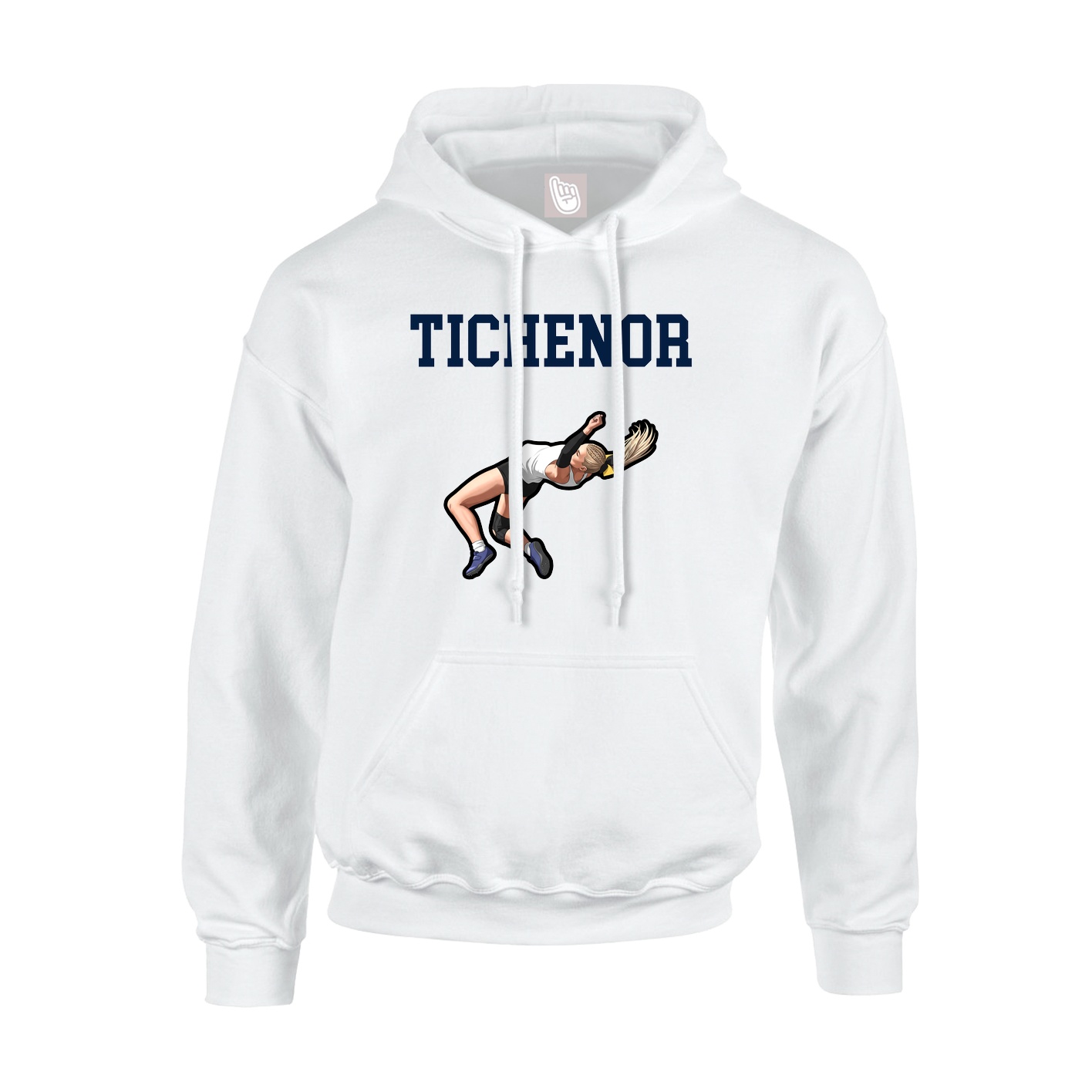 Youth Hoodie — Shirsey in White
