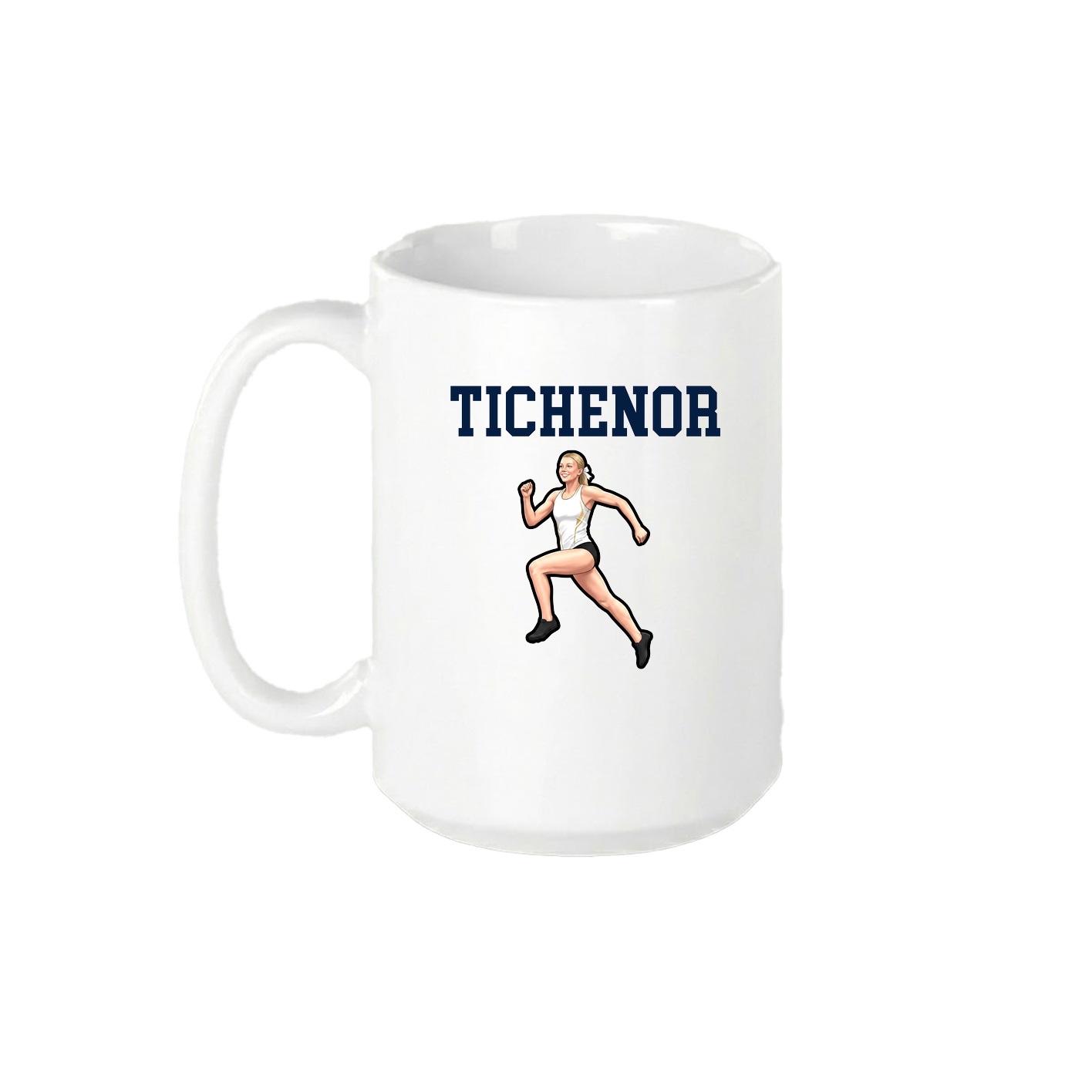 15oz Coffee Mug — Shirsey in White