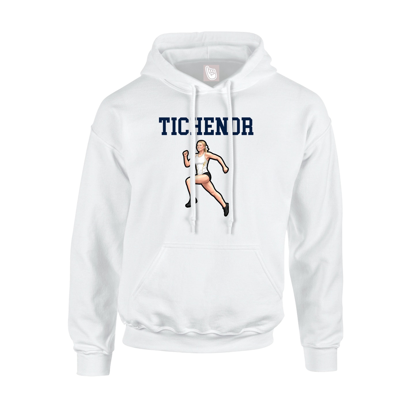 Youth Hoodie — Shirsey in White
