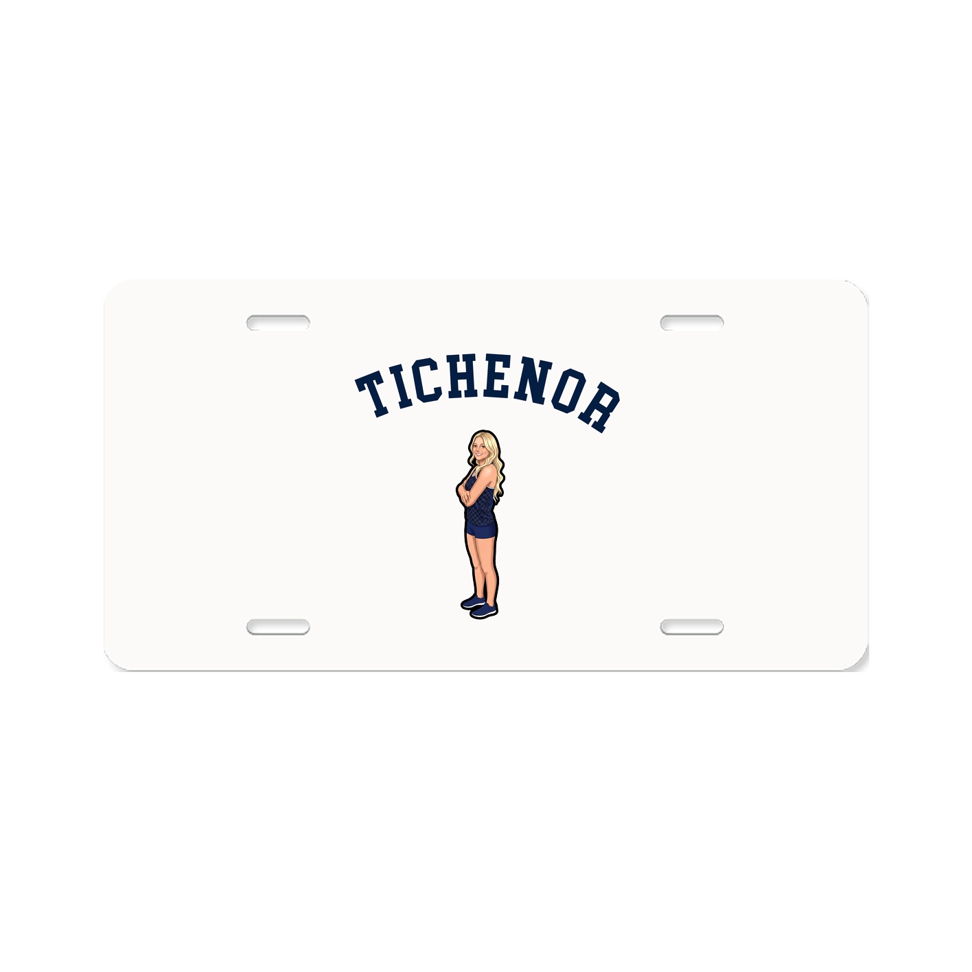 License Plate — Shirsey Arch in Classic