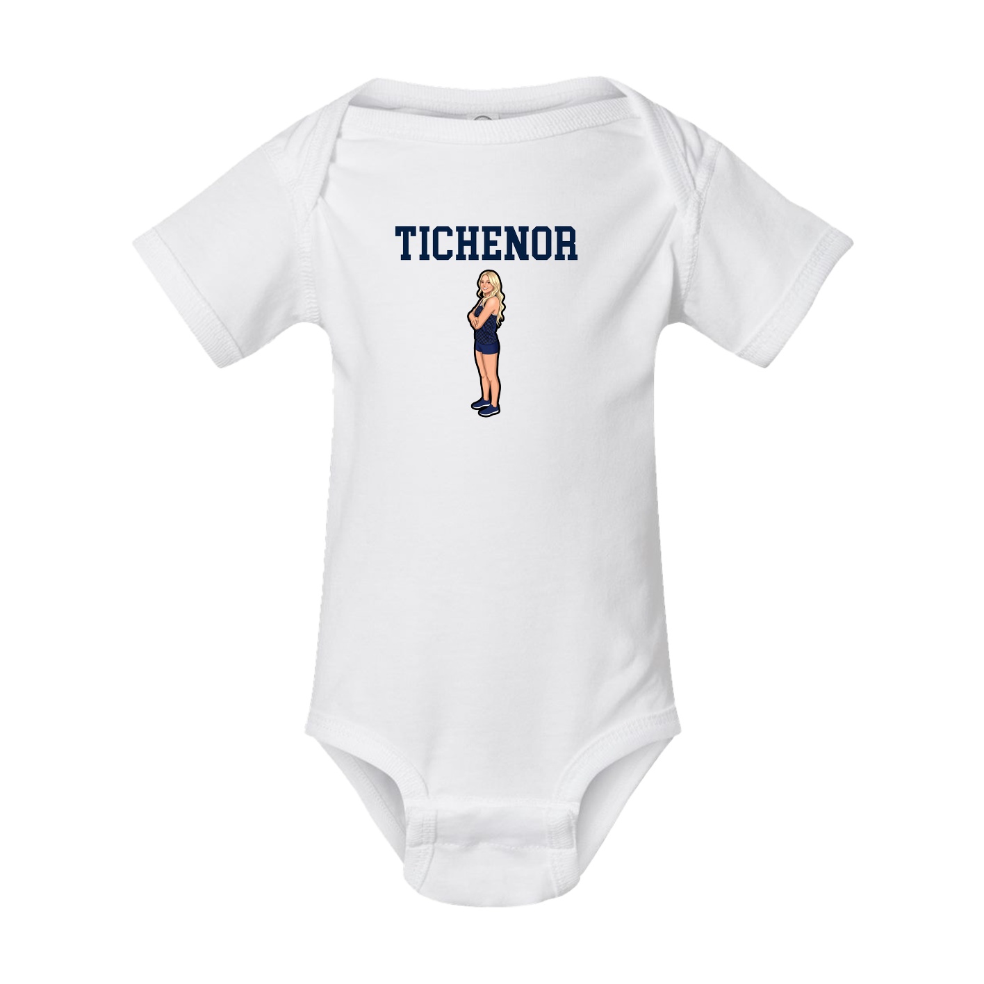 Baby Onesie — Shirsey in White