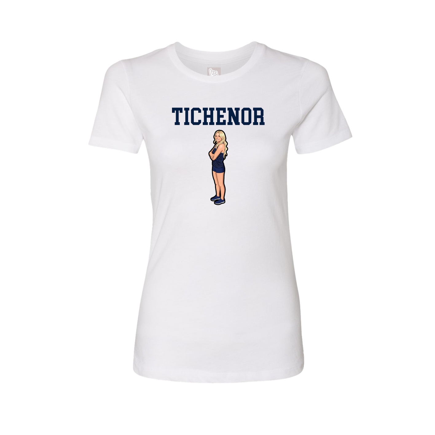 Fitted Women's Tee — Shirsey in White