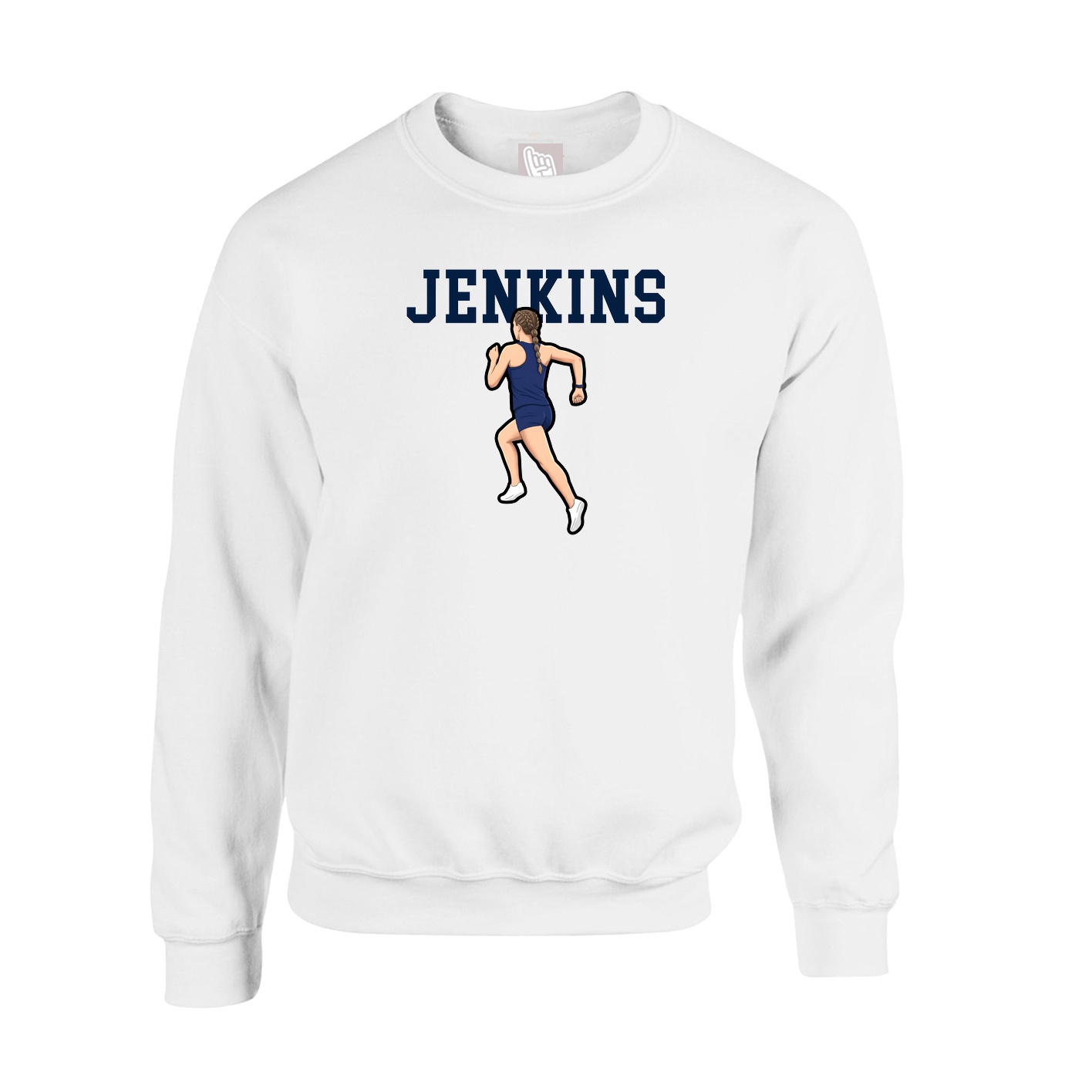 Fleece Crew — Shirsey in White