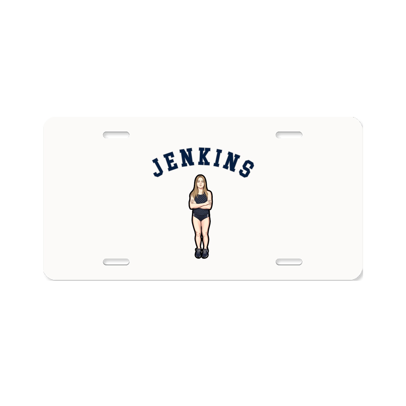License Plate — Shirsey Arch in Classic
