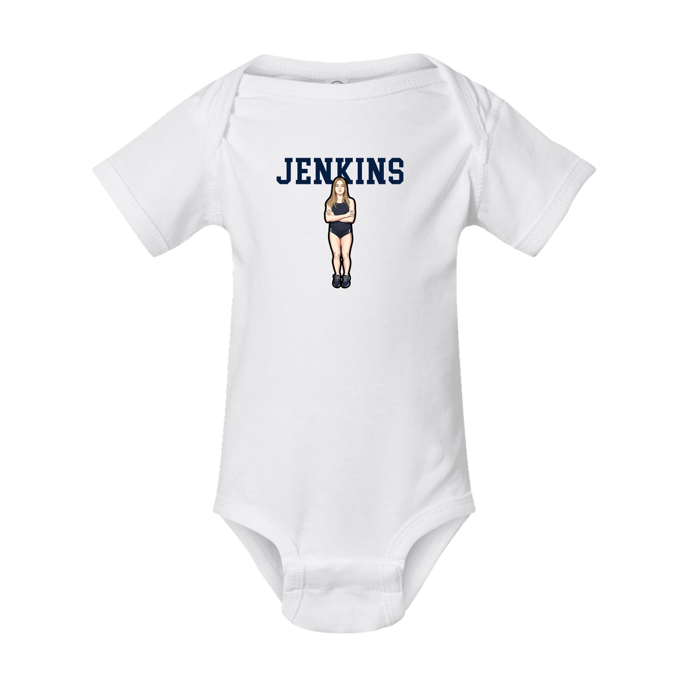 Baby Onesie — Shirsey in White