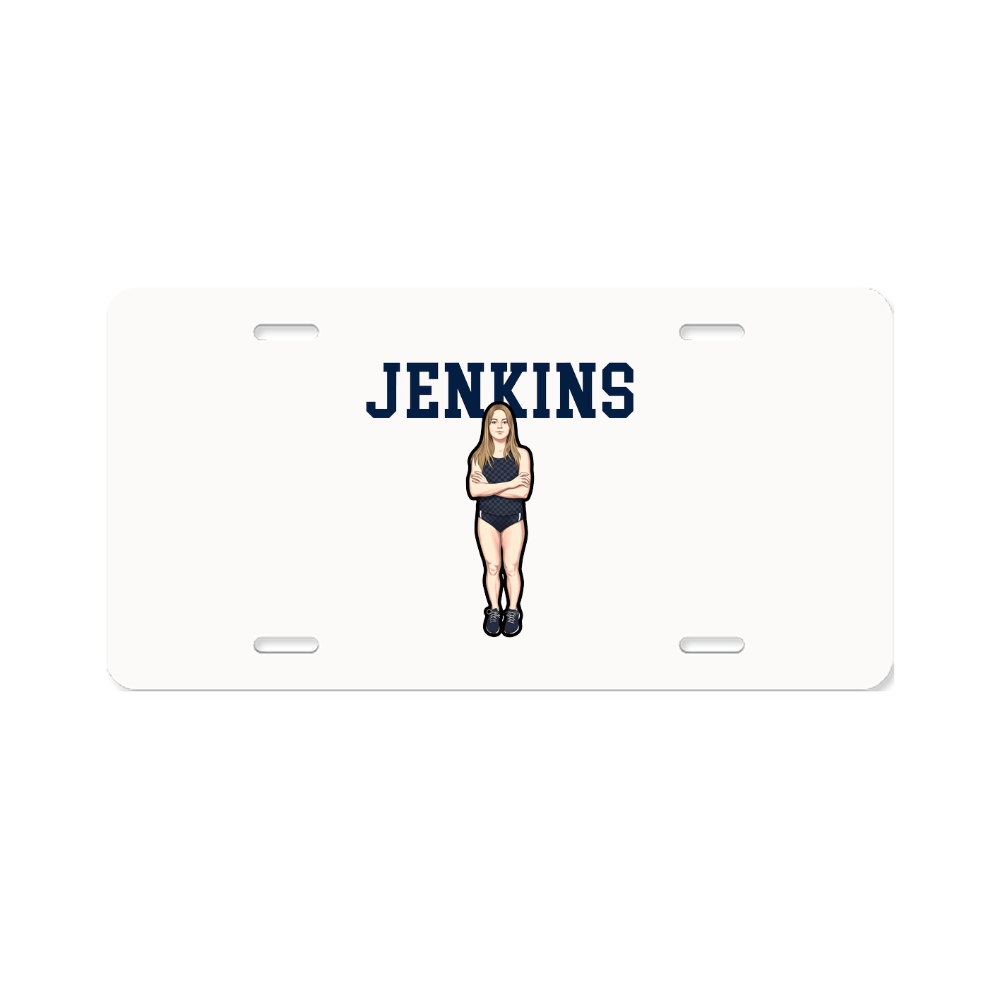License Plate — Shirsey in Classic