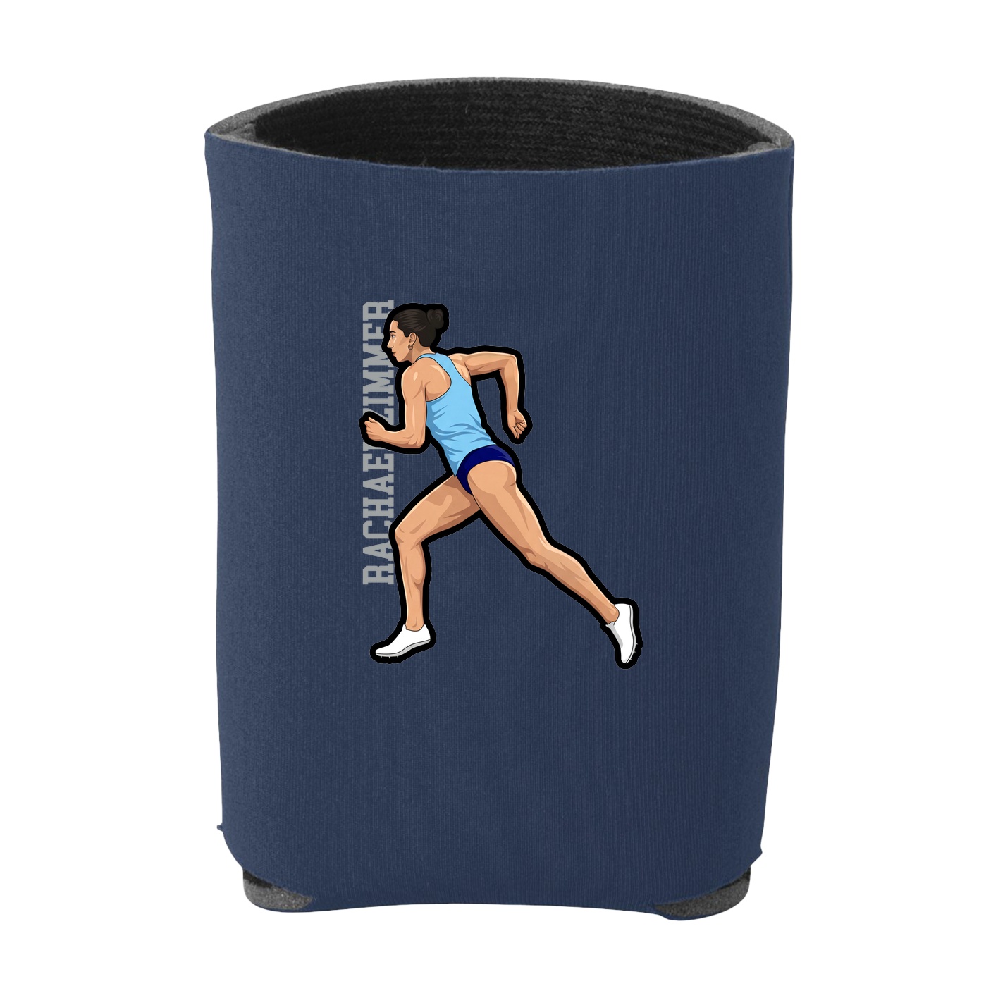 Can Holder — Name Vertical in Navy