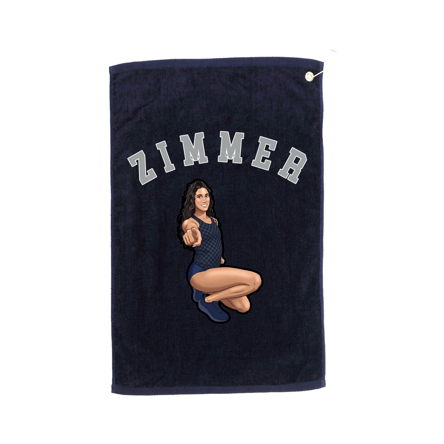 Golf Towel — Shirsey Arch in Navy