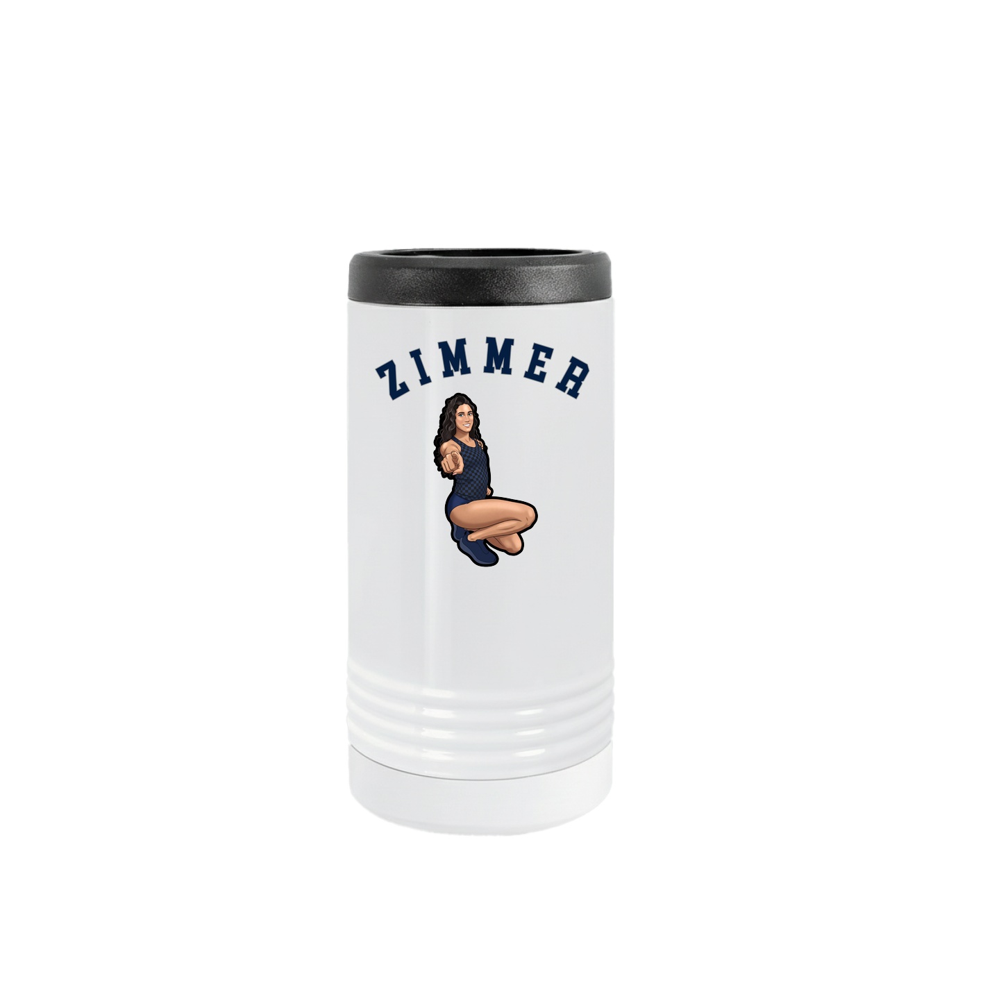 Slim Beverage Holder — Shirsey Arch in White