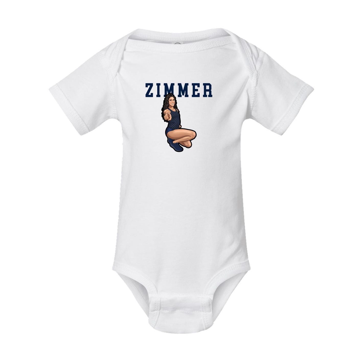 Baby Onesie — Shirsey in White