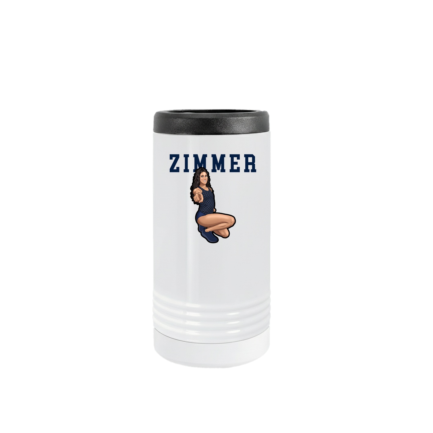 Slim Beverage Holder — Shirsey in White