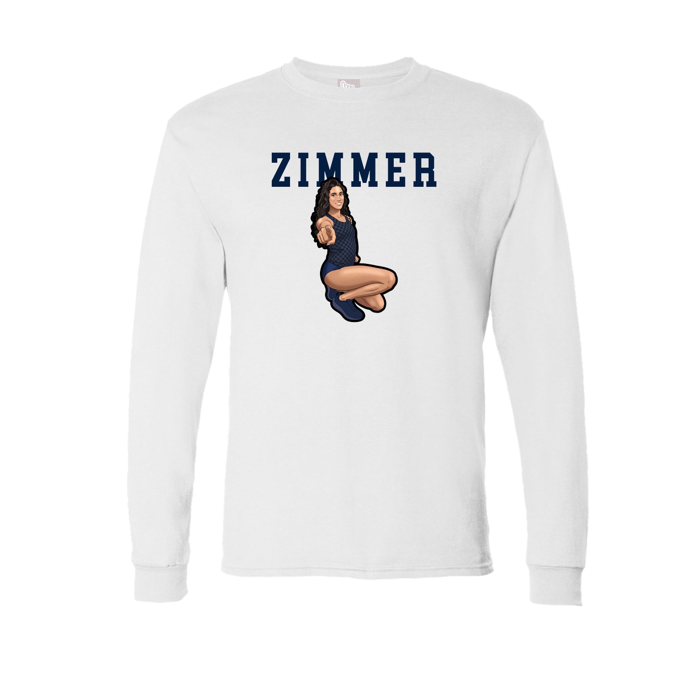 Long Sleeve Tee — Shirsey in White