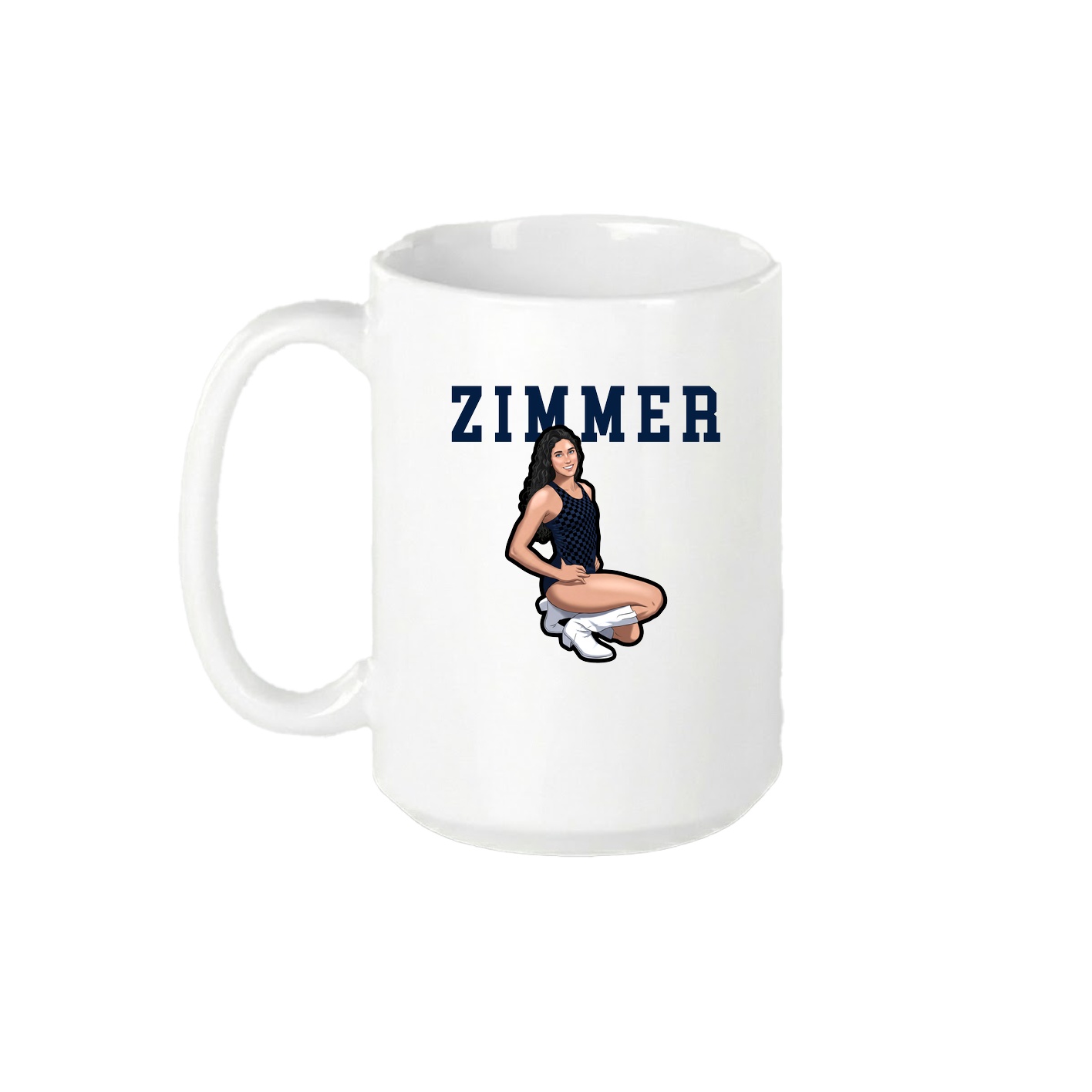 15oz Coffee Mug — Shirsey in White