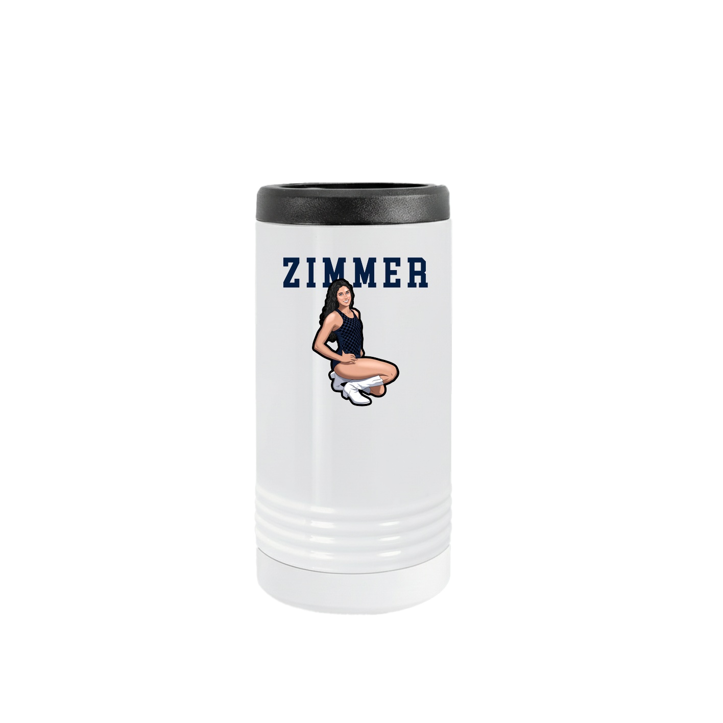 Slim Beverage Holder — Shirsey in White