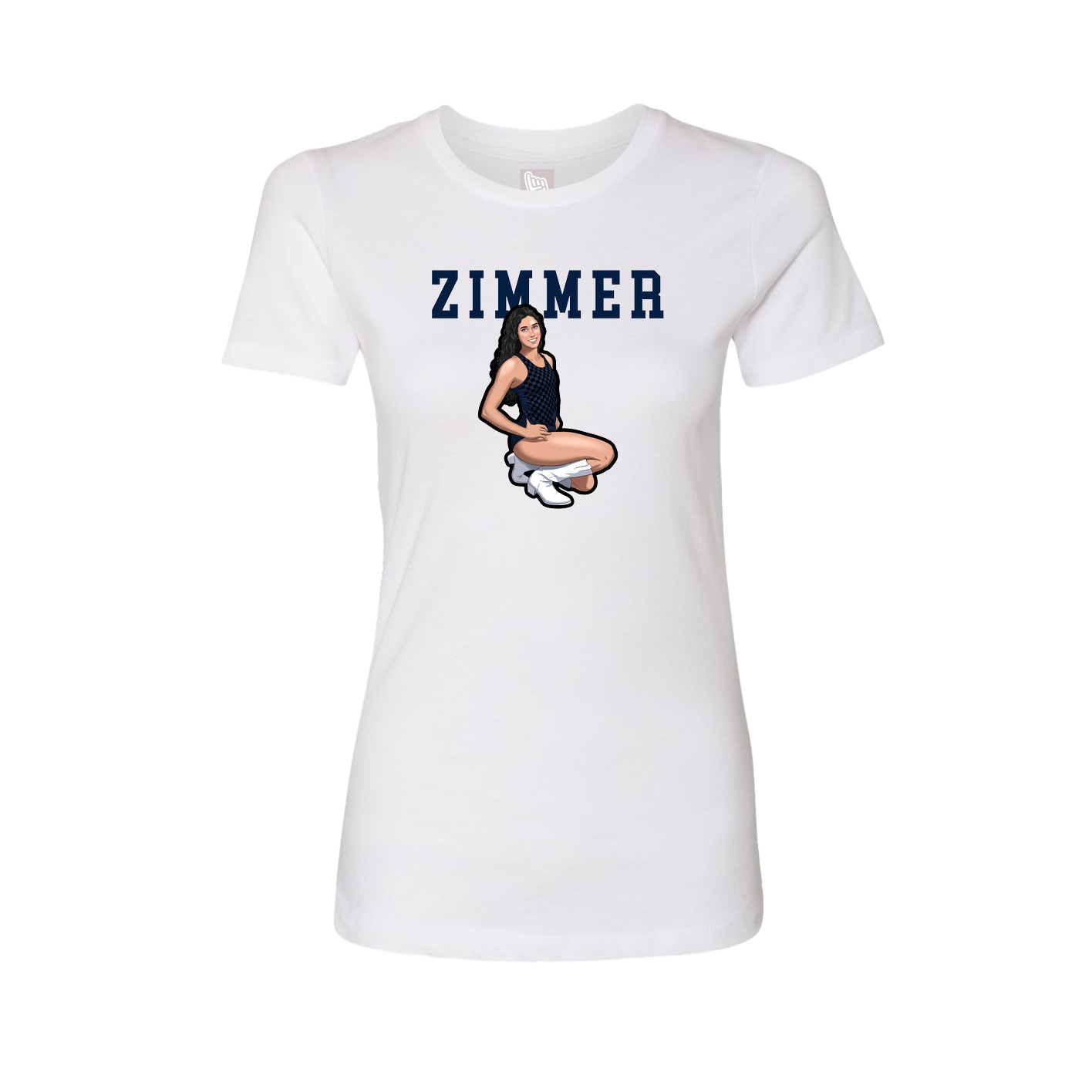 Fitted Women's Tee — Shirsey in White