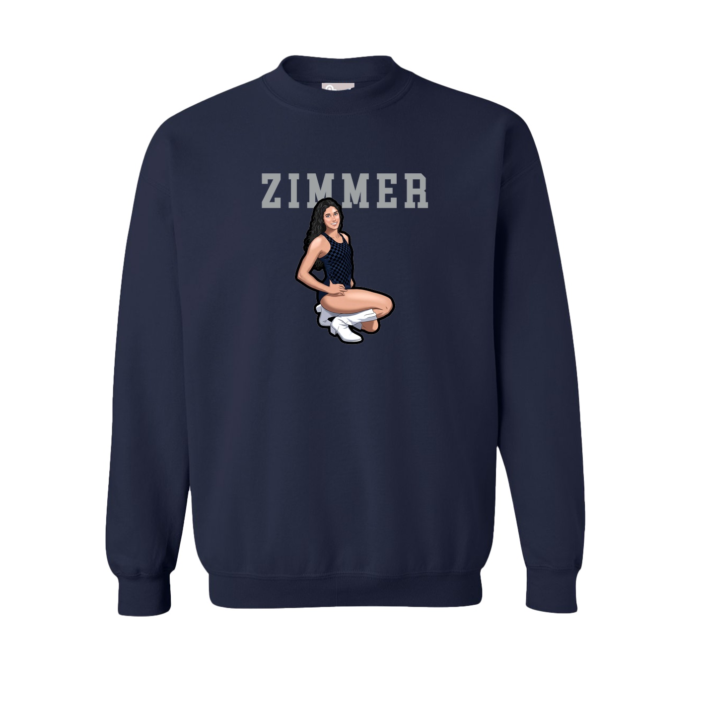 Fleece Crew — Shirsey in Navy