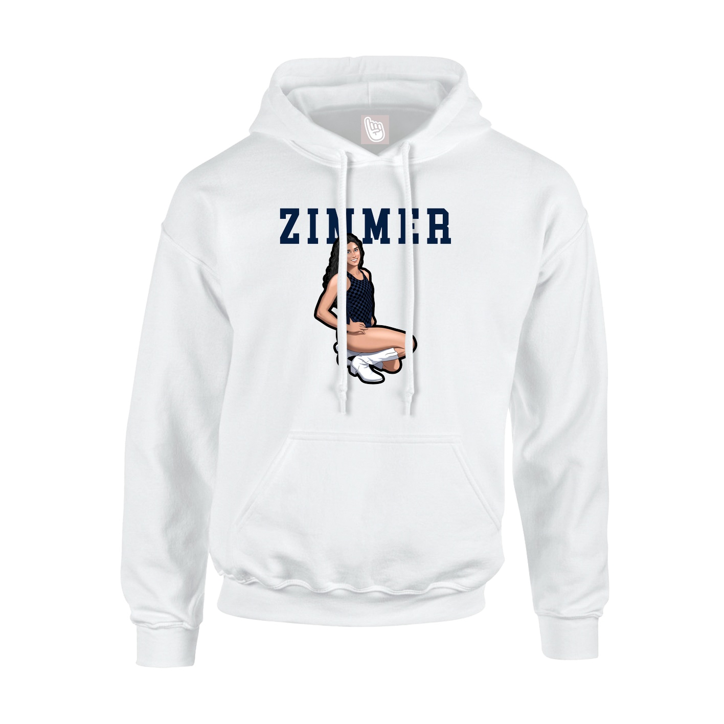 Youth Hoodie — Shirsey in White