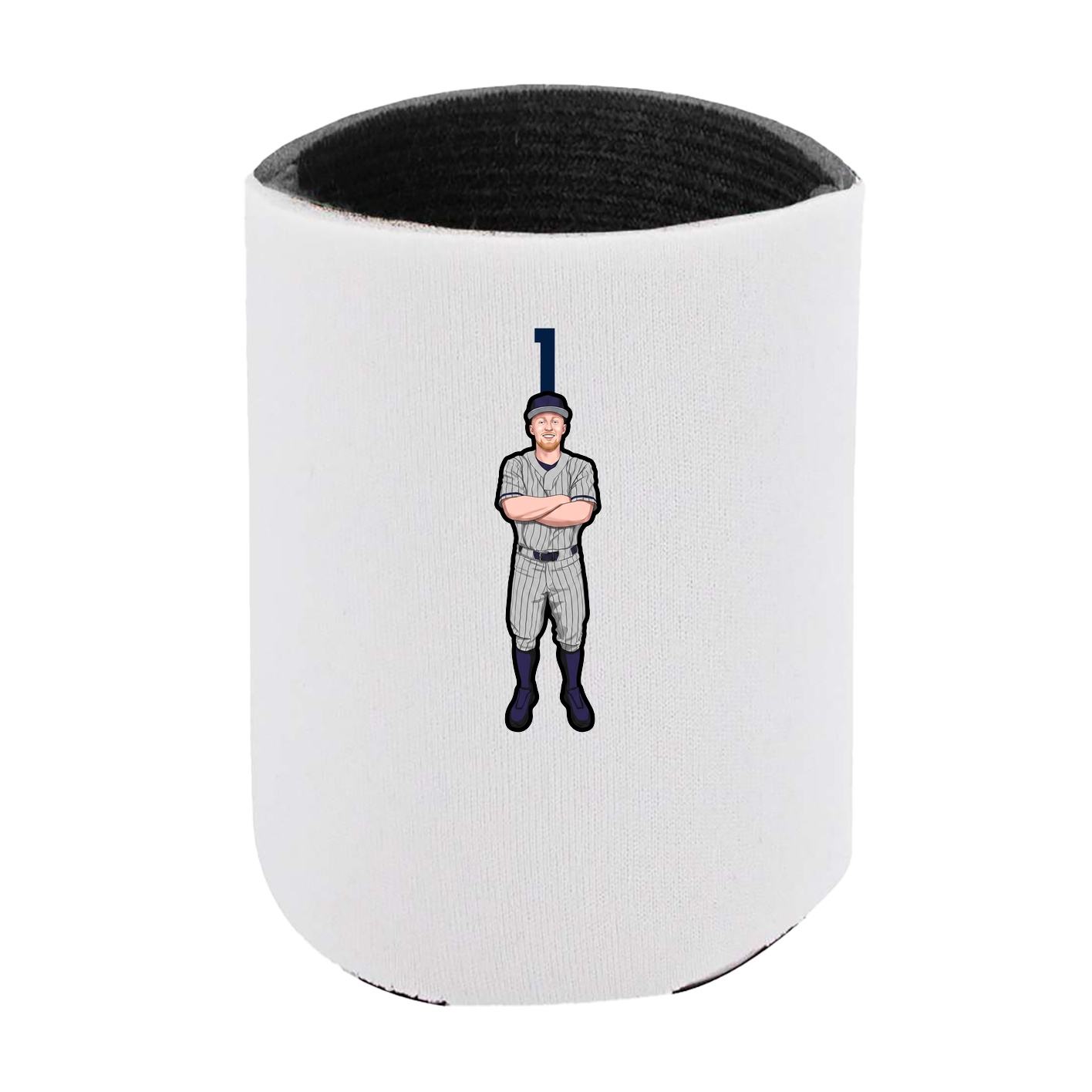Can Holder — Number Top in White