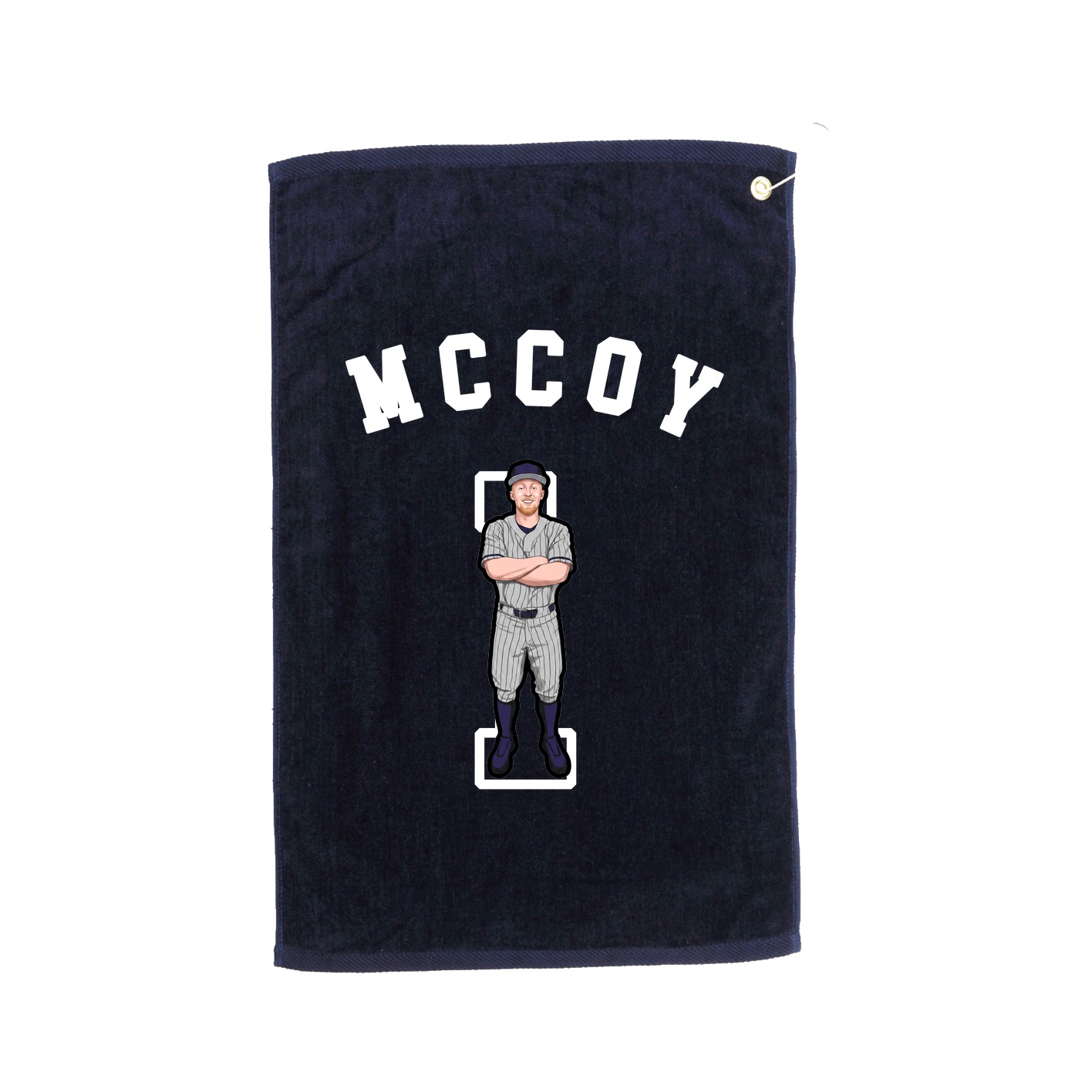 Golf Towel — Shirsey Arch in Navy