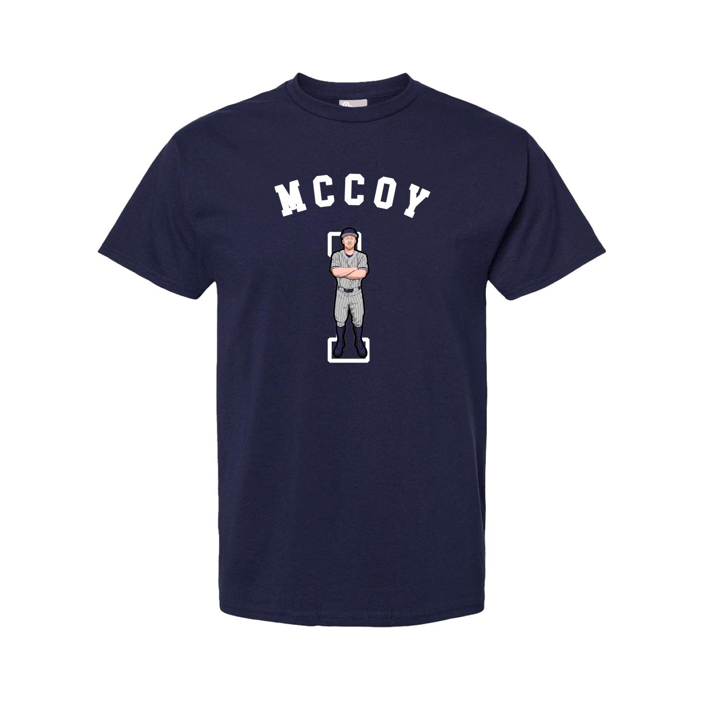 Youth Tee — Shirsey Arch in Navy