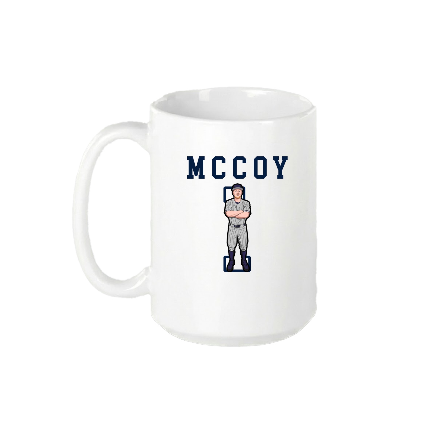 15oz Coffee Mug — Shirsey in White