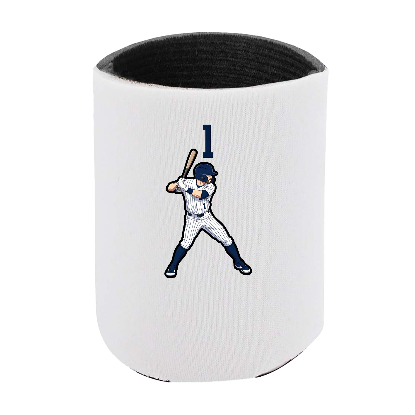 Can Holder — Number Top in White