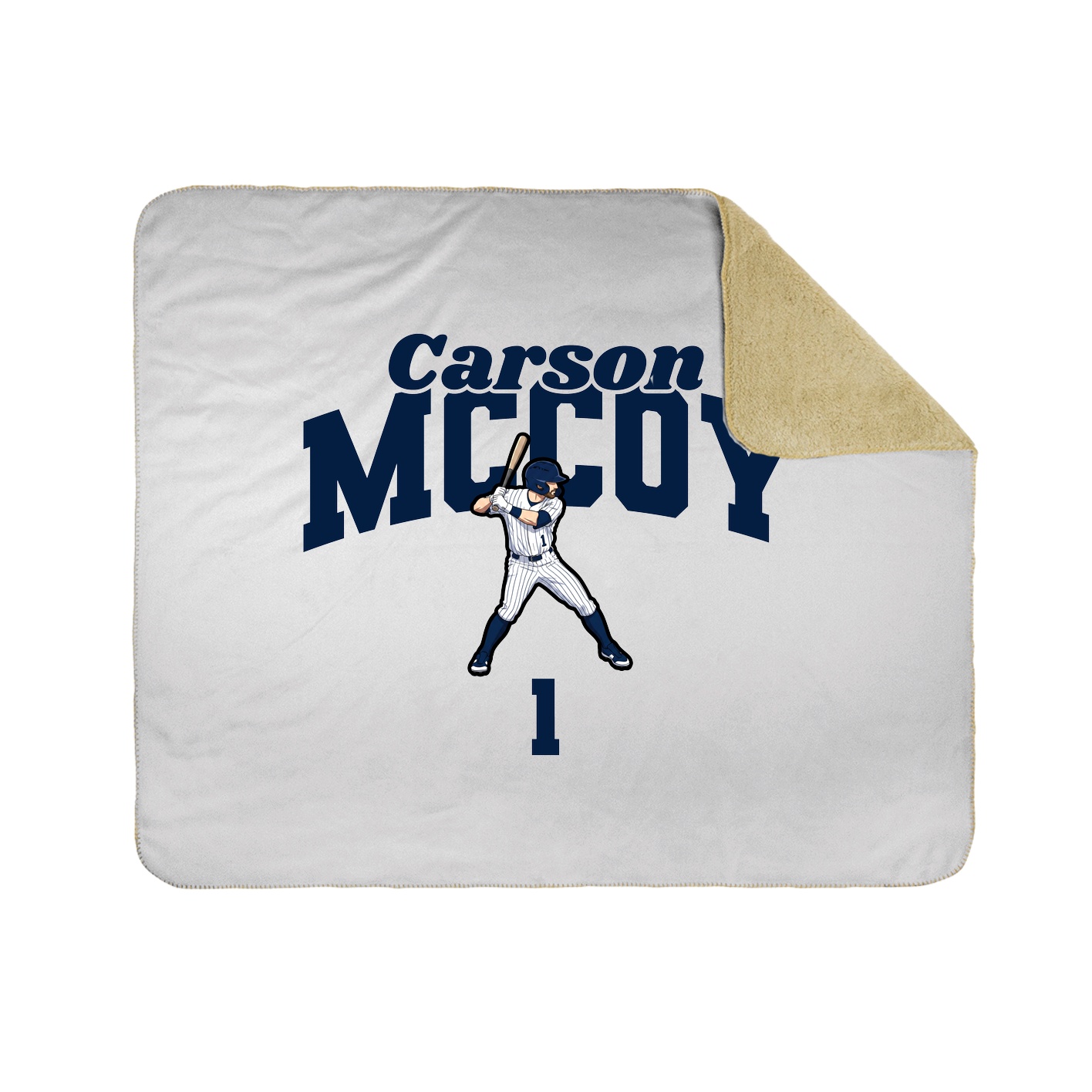 Throw Blanket — Signature Arch in White